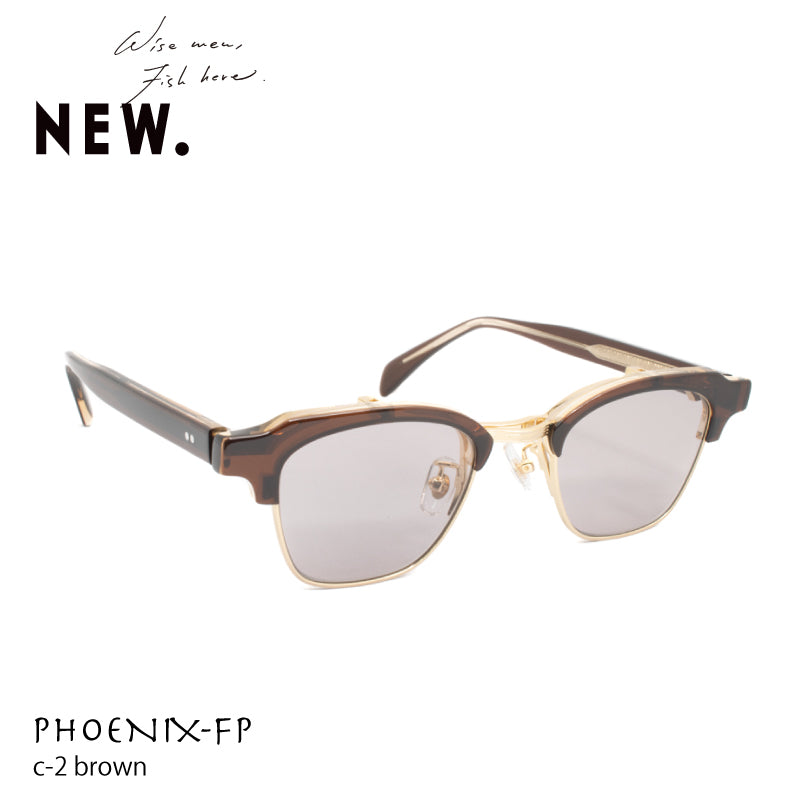 BEAMS NEW. / PHOENIX-FP サングラス BLACK - サングラス/メガネ